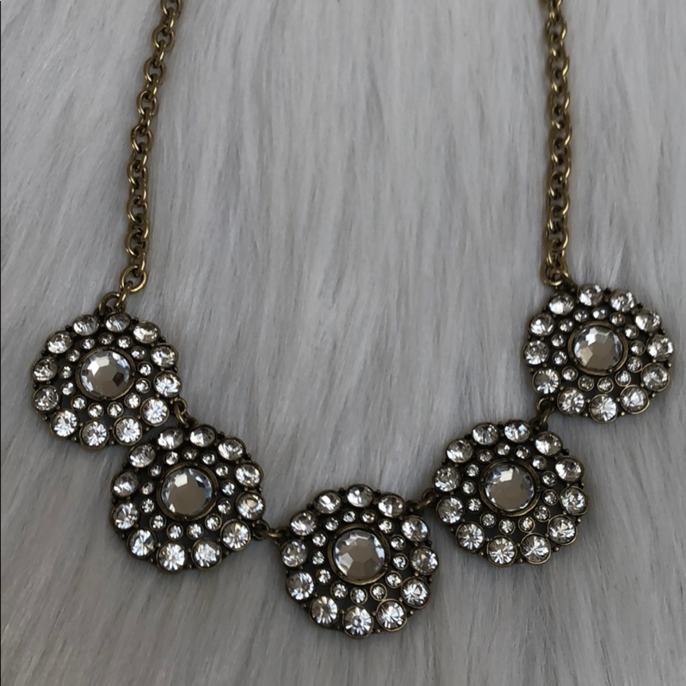 Rhinestone Statement Necklace - Picture 6 of 6